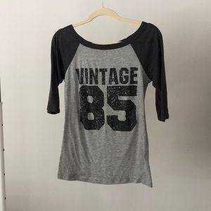 Casual Gray Vintage 85 Shirt Size L